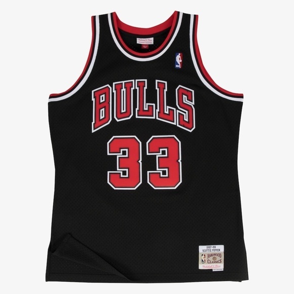 Scottie Pippen Chicago Bulls 1997/98 Hardwood Classics Swingman PlayerJersey - Picture 1 of 12